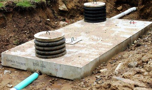 repairing a septic system